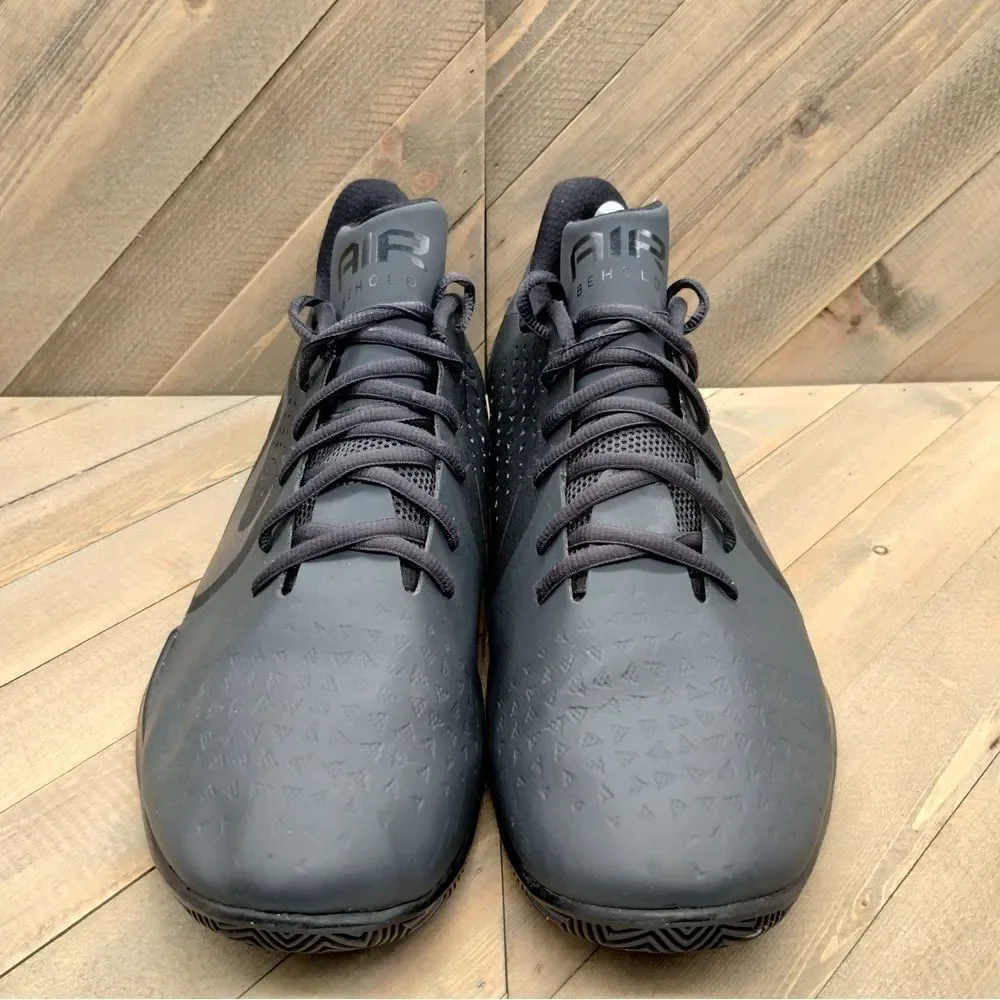 Nike Air Behold NBK Basketball Sneakers Mens Size 13‎ Black Grey Athletic Shoes